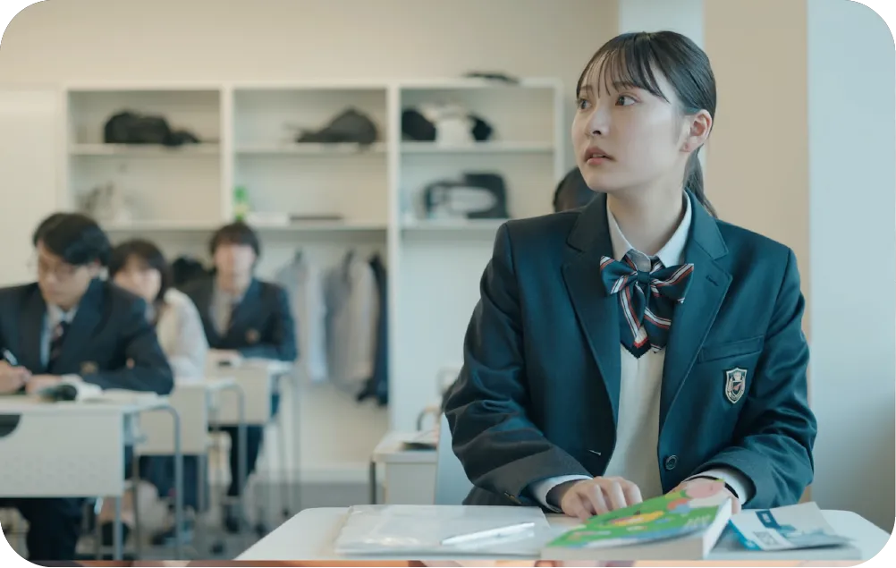 上映作品『空は澄む』のキービジュアル