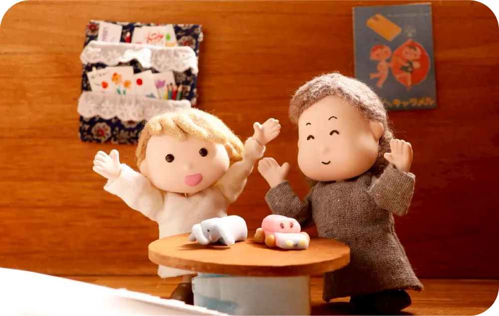 上映作品『おかしなだがし屋さん』のキービジュアル